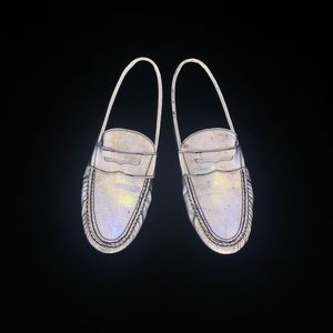 Reflective Cole Haan Reflective Loafers M Sz 10